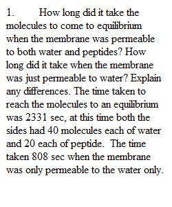 Enzyme and Membrane Modelling